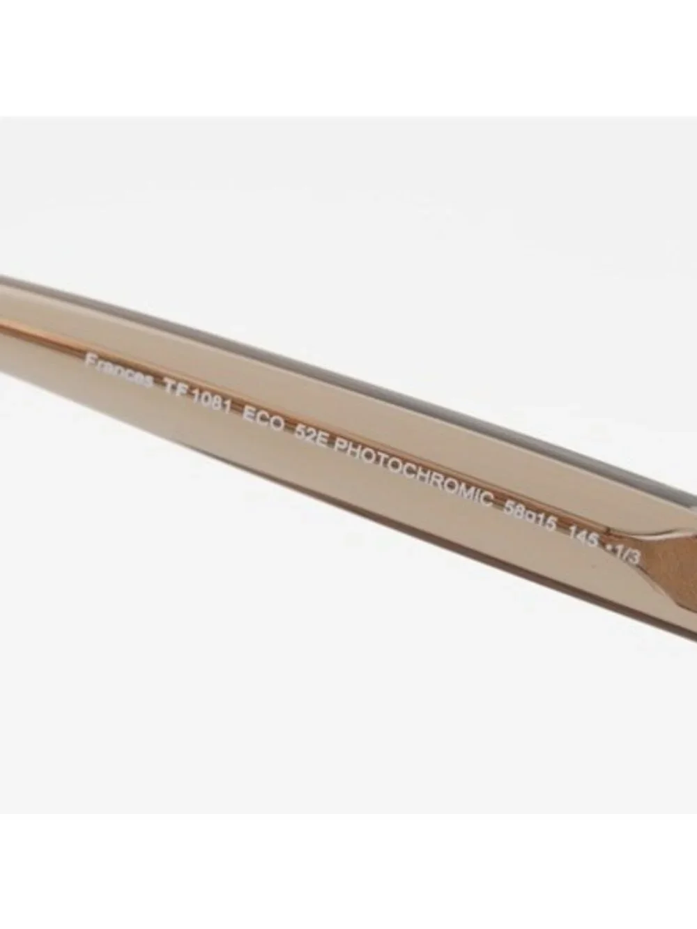 Tom Ford Frances FT1081 52E Sunglasses Havana Square Frame, Brown Lenses